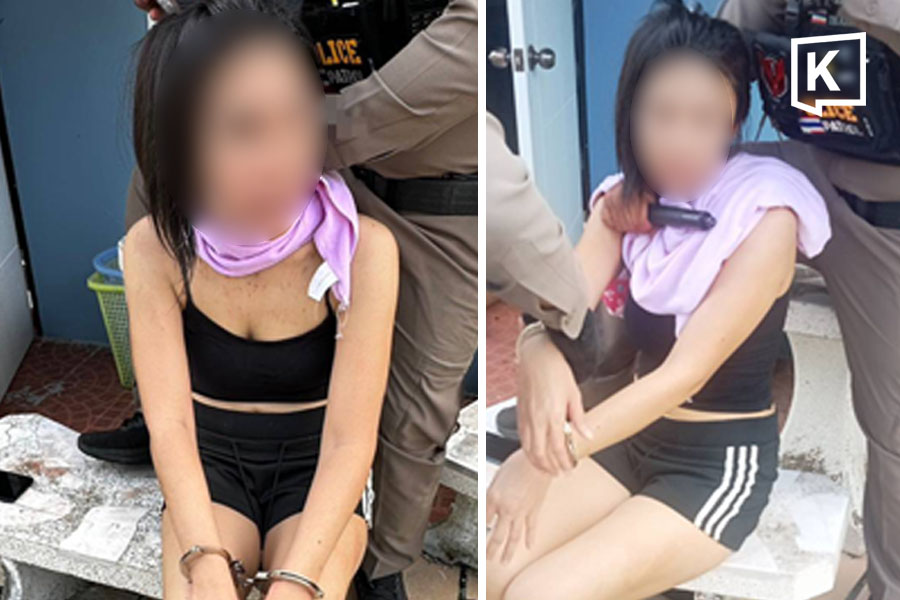 在普吉岛,一名妇女因杀害并砍下其岳母头部而被逮捕。