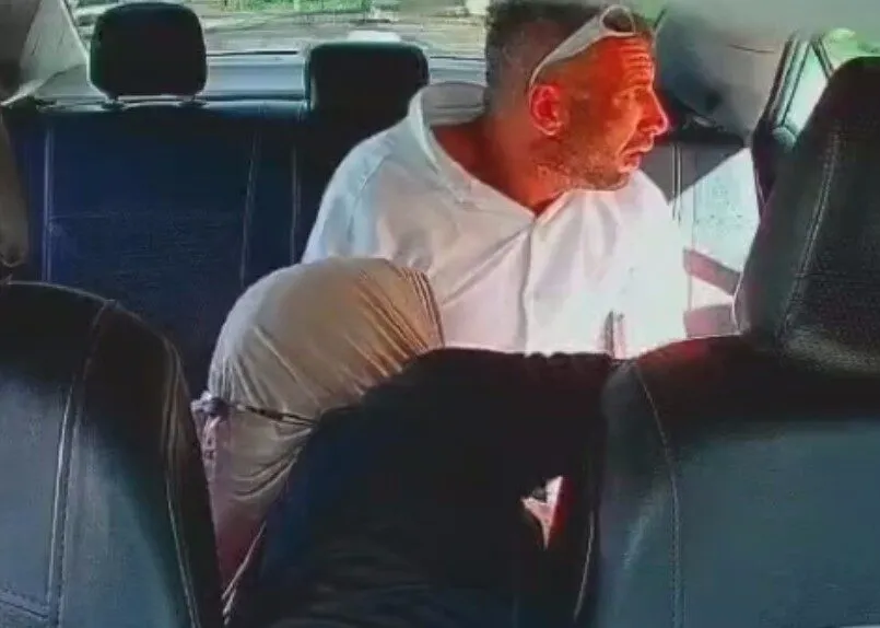 An Icelandic man was arrested in Patong for stealing a handbag from a taxi driver.