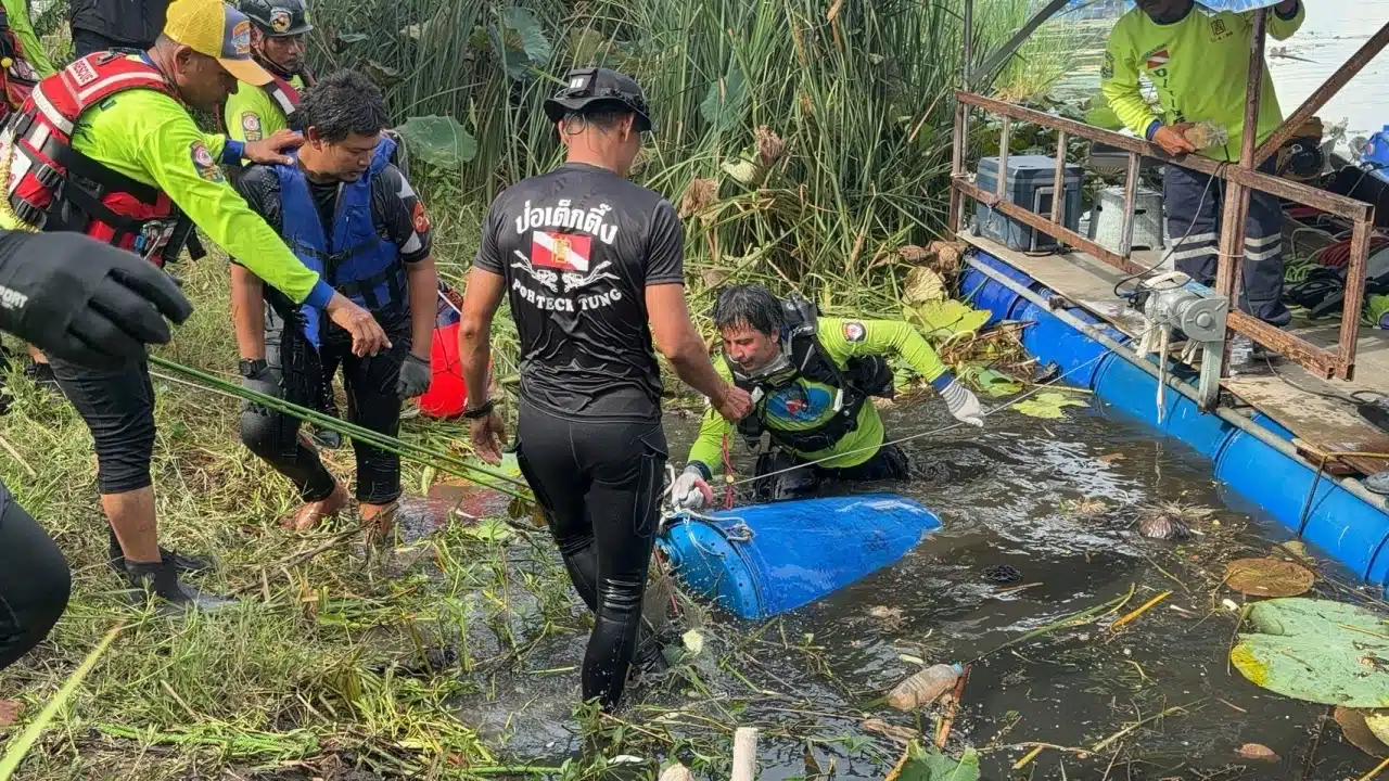 ตํารวจกลางไทยกําลังสอบสวนหลังพบเหตุการณ์น่ากลัวในจังหวัดนนทบุรี