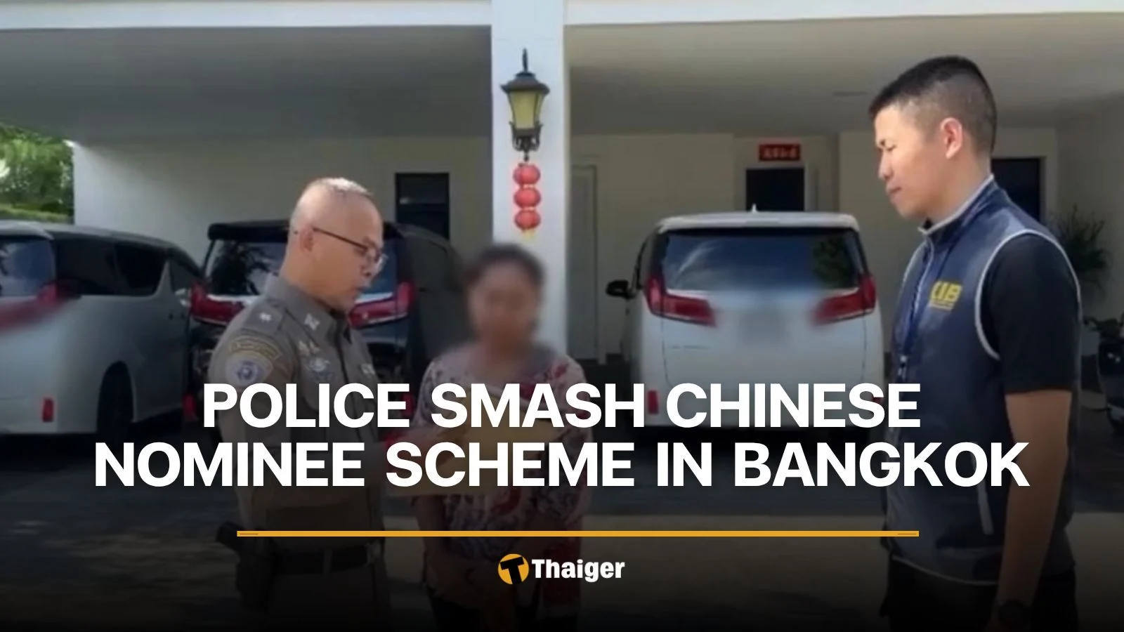Bangkok police uncovered a scheme for nominating Chinese citizens for 33 elite homes